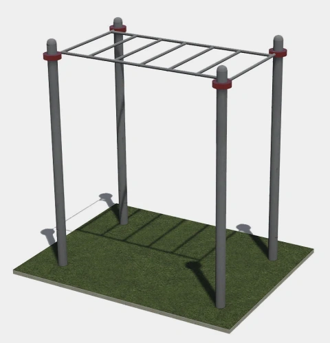 Уличный рукоход